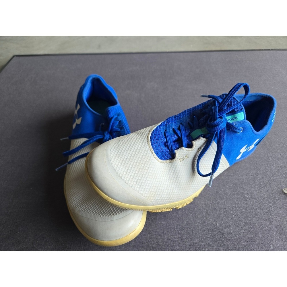 Under Armour Mens Architech Futurist Blue White Training Shoes 1285848-400 9.5